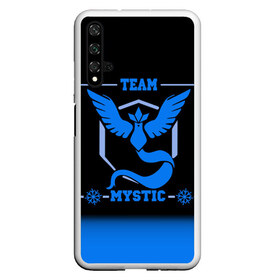 Чехол для Honor 20 с принтом Team Mystic в Кировске, Силикон | Область печати: задняя сторона чехла, без боковых панелей | Тематика изображения на принте: go | mystic | pokemon | team | покемон