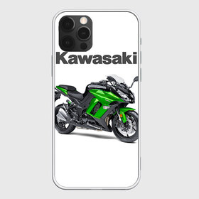 Чехол для iPhone 12 Pro Max с принтом Kawasaky Ninja 1000 в Кировске, Силикон |  | Тематика изображения на принте: kawasaky