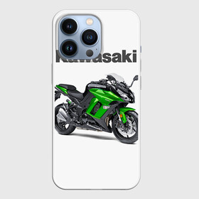 Чехол для iPhone 13 Pro с принтом Kawasaky Ninja 1000 в Кировске,  |  | kawasaky