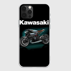 Чехол для iPhone 12 Pro с принтом Kawasaky concept в Кировске, силикон | область печати: задняя сторона чехла, без боковых панелей | kawasaky