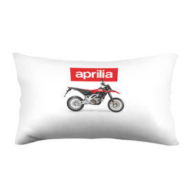 Подушка 3D антистресс с принтом Aprilia SXV550 в Кировске, наволочка — 100% полиэстер, наполнитель — вспененный полистирол | состоит из подушки и наволочки на молнии | aprilia