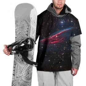 Накидка на куртку 3D с принтом Астрал в Кировске, 100% полиэстер |  | вселенная | галактика | звёзды | космическое пространство | космос | созвездие