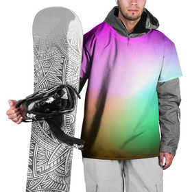 Накидка на куртку 3D с принтом Сочетание красок в Кировске, 100% полиэстер |  | градиент | пятна | разноцветные