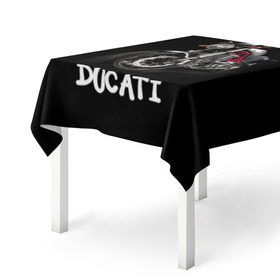 Скатерть 3D с принтом Ducati в Кировске, 100% полиэстер (ткань не мнется и не растягивается) | Размер: 150*150 см | ducati | дукати | мото | мотогонки | мотоспорт | мотоцикл