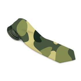 Галстук 3D с принтом Зелёный камуфляж в Кировске, 100% полиэстер | Длина 148 см; Плотность 150-180 г/м2 | Тематика изображения на принте: camouflage | green camouflage | зеленый камуфляж | камуфляж
