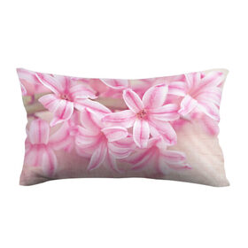Подушка 3D антистресс с принтом Нежные цветочки в Кировске, наволочка — 100% полиэстер, наполнитель — вспененный полистирол | состоит из подушки и наволочки на молнии | розовый | цветок | цветы