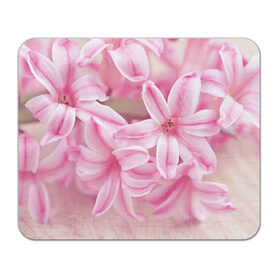 Коврик прямоугольный с принтом Нежные цветочки в Кировске, натуральный каучук | размер 230 х 185 мм; запечатка лицевой стороны | розовый | цветок | цветы