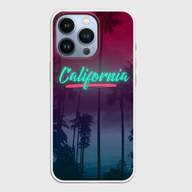 Чехол для iPhone 13 Pro с принтом California в Кировске,  |  | america | california | city | state | sun. summer | америка | город | калифорния | лето | солнце | штат