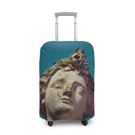 Чехол для чемодана 3D с принтом Статуя в Кировске, 86% полиэфир, 14% спандекс | двустороннее нанесение принта, прорези для ручек и колес | греция | искусство | мрамор | рим | скульптура | статуя