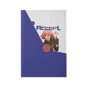 Обложка для паспорта матовая кожа с принтом cs:go Акихабара в Кировске, натуральная матовая кожа | размер 19,3 х 13,7 см; прозрачные пластиковые крепления | 