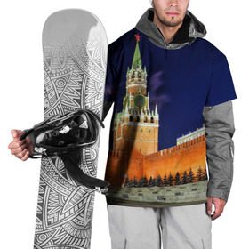 Накидка на куртку 3D с принтом Кремль в Кировске, 100% полиэстер |  | Тематика изображения на принте: moscow | russia | гордость | кремль | москва | отечество | родина | россия | столица