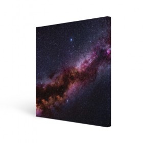 Холст квадратный с принтом Млечный путь в Кировске, 100% ПВХ |  | вселенная | галактика | звёзды | космическое пространство | космос | созвездие