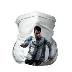 Бандана-труба 3D с принтом Leo Messi в Кировске, 100% полиэстер, ткань с особыми свойствами — Activecool | плотность 150‒180 г/м2; хорошо тянется, но сохраняет форму | barselona | messi | аргентина | барселона | месси | мяч | футбол