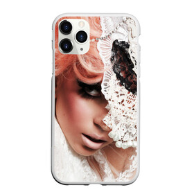Чехол для iPhone 11 Pro матовый с принтом Lady Gaga в Кировске, Силикон |  | lady gaga | звезда | знаменитость | леди гага | музыка | певица