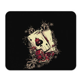 Коврик прямоугольный с принтом Карты дьявола в Кировске, натуральный каучук | размер 230 х 185 мм; запечатка лицевой стороны | карты | покер