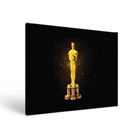 Холст прямоугольный с принтом Оскар в Кировске, 100% ПВХ |  | американская киноакадемия | золото | кинематограф | кино | кинофестиваль | награда | премия оскар