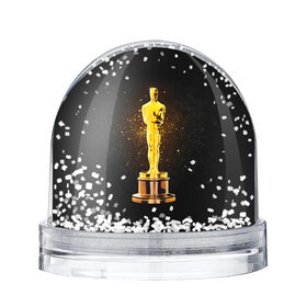 Снежный шар с принтом Оскар в Кировске, Пластик | Изображение внутри шара печатается на глянцевой фотобумаге с двух сторон | американская киноакадемия | золото | кинематограф | кино | кинофестиваль | награда | премия оскар