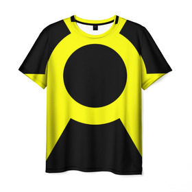 Мужская футболка 3D с принтом Radiation в Кировске, 100% полиэфир | прямой крой, круглый вырез горловины, длина до линии бедер | radiation | s.t.a.l.k.e.r. | warning. | аномалия | радиация