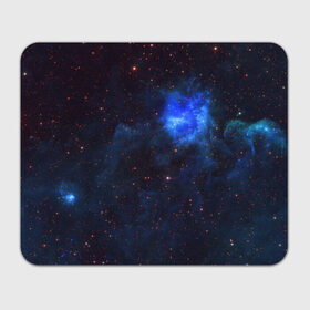 Коврик прямоугольный с принтом Холодная туманность в Кировске, натуральный каучук | размер 230 х 185 мм; запечатка лицевой стороны | Тематика изображения на принте: вселенная | галактика | звёзды | космическое пространство | космос | созвездие