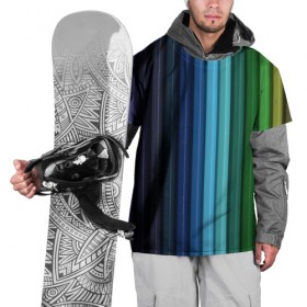 Накидка на куртку 3D с принтом Цветные карандаши в Кировске, 100% полиэстер |  | Тематика изображения на принте: карандаши | краски | полоски | рисование | узоры | цветные