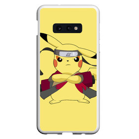 Чехол для Samsung S10E с принтом Pikachu в Кировске, Силикон | Область печати: задняя сторона чехла, без боковых панелей | pikachu | pokeboll | pokemon | пикачу | покеболл | покемон