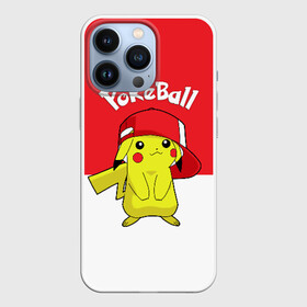 Чехол для iPhone 13 Pro с принтом Pokeball в Кировске,  |  | Тематика изображения на принте: pikachu | pokeboll | pokemon | пикачу | покеболл | покемон