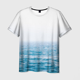Мужская футболка 3D с принтом sea в Кировске, 100% полиэфир | прямой крой, круглый вырез горловины, длина до линии бедер | orca | sea | whale | вода | киты | косатки | лето | любовь | море | океан | отдых | пальмы | пляж | солнце