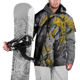 Накидка на куртку 3D с принтом текстура в Кировске, 100% полиэстер |  | гранж | дерево | камень | краска | ржавчина | скала | текстура