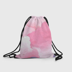 Рюкзак-мешок 3D с принтом Розовая мечта в Кировске, 100% полиэстер | плотность ткани — 200 г/м2, размер — 35 х 45 см; лямки — толстые шнурки, застежка на шнуровке, без карманов и подкладки | 