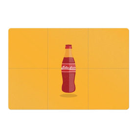 Магнитный плакат 3Х2 с принтом Нюка-Кола в Кировске, Полимерный материал с магнитным слоем | 6 деталей размером 9*9 см | fallout | nuke cola | нюка кола