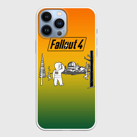Чехол для iPhone 13 Pro Max с принтом Волт бой 111 Fallout 4 в Кировске,  |  | fallout 4 | vault boy | волт бой | фаллаут