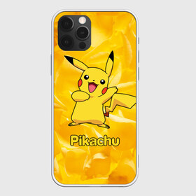 Чехол для iPhone 12 Pro Max с принтом Pikachu в Кировске, Силикон |  | pikachu | pokeboll | pokemon | пикачу | покеболл | покемон