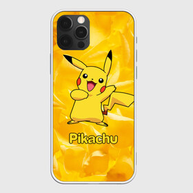 Чехол для iPhone 12 Pro Max с принтом Pikachu в Кировске, Силикон |  | Тематика изображения на принте: pikachu | pokeboll | pokemon | пикачу | покеболл | покемон