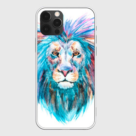 Чехол для iPhone 12 Pro с принтом Живописный лев в Кировске, силикон | область печати: задняя сторона чехла, без боковых панелей | lion | грива | дикая кошка | добыча | животное | зверь | искусство | картина | клыки | когти | король джунглей | лев | макет | мясо | набросок | портрет | хищник | царь зверей | эскиз