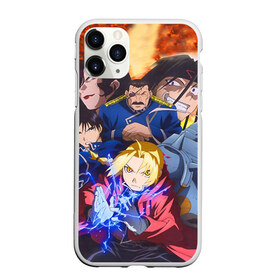 Чехол для iPhone 11 Pro матовый с принтом Fullmetal Alchemist в Кировске, Силикон |  | alchemist | anime | fullmetal alchemist | алхимик | стальной алхимик