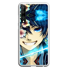 Чехол для Honor P30 с принтом Blue Exorcist в Кировске, Силикон | Область печати: задняя сторона чехла, без боковых панелей | anime | ao no exorcist | экзорцист