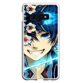 Чехол для Samsung S10E с принтом Blue Exorcist в Кировске, Силикон | Область печати: задняя сторона чехла, без боковых панелей | Тематика изображения на принте: anime | ao no exorcist | экзорцист