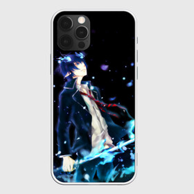 Чехол для iPhone 12 Pro с принтом Blue Exorcist в Кировске, силикон | область печати: задняя сторона чехла, без боковых панелей | anime | ao no exorcist | blue exorcist | аниме | синий экзорцист | экзорцист