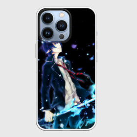 Чехол для iPhone 13 Pro с принтом Blue Exorcist profil в Кировске,  |  | anime | ao no exorcist | blue exorcist | аниме | синий экзорцист | экзорцист