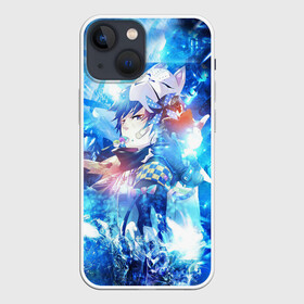 Чехол для iPhone 13 mini с принтом Blue Exorcist blue art в Кировске,  |  | anime | ao no exorcist | blue exorcist | аниме | синий экзорцист | экзорцист