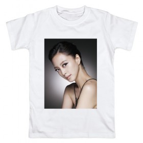 Мужская футболка хлопок с принтом Song Hye-kyo в Кировске, 100% хлопок | прямой крой, круглый вырез горловины, длина до линии бедер, слегка спущенное плечо. | 