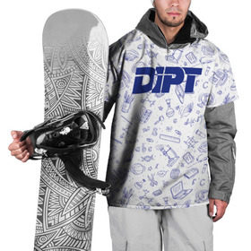 Накидка на куртку 3D с принтом DIPT в Кировске, 100% полиэстер |  | 