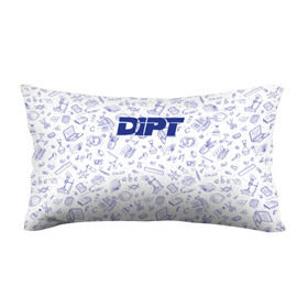 Подушка 3D антистресс с принтом DIPT в Кировске, наволочка — 100% полиэстер, наполнитель — вспененный полистирол | состоит из подушки и наволочки на молнии | 