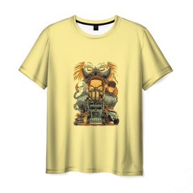 Мужская футболка 3D с принтом Mad Max в Кировске, 100% полиэфир | прямой крой, круглый вырез горловины, длина до линии бедер | cinema | film | mad | mad max | max | безумный макс | кино | фильм