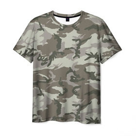 Мужская футболка 3D с принтом Камуфляж в Кировске, 100% полиэфир | прямой крой, круглый вырез горловины, длина до линии бедер | army | camo | camouflage | fishing | hunting | армия | камуфляж | маскировка | охота | рыбалка