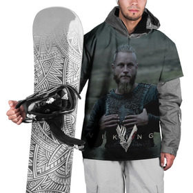 Накидка на куртку 3D с принтом Рагнар Лодброк в Кировске, 100% полиэстер |  | Тематика изображения на принте: викинги