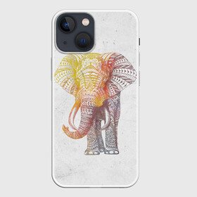Чехол для iPhone 13 mini с принтом Solar Elephant в Кировске,  |  | красивый | крутой | рисунок | слон | узор