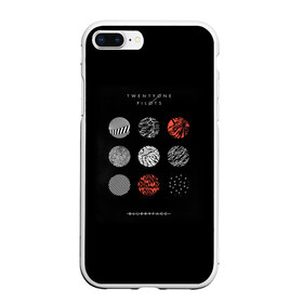 Чехол для iPhone 7Plus/8 Plus матовый с принтом Twenty one pilots в Кировске, Силикон | Область печати: задняя сторона чехла, без боковых панелей | rock | t.o.p. | top | twenty one pilots | рок