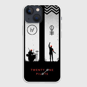 Чехол для iPhone 13 mini с принтом Twenty one pilots в Кировске,  |  | rock | t.o.p. | top | twenty one pilots | рок