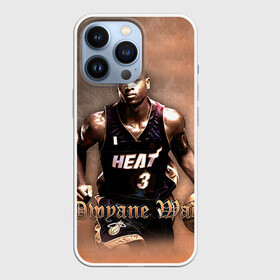 Чехол для iPhone 13 Pro с принтом Баскетболист Dwyane Wade в Кировске,  |  | chicago bulls | баскетбол | буллз | дуэйн уэйд | нба | чикаго